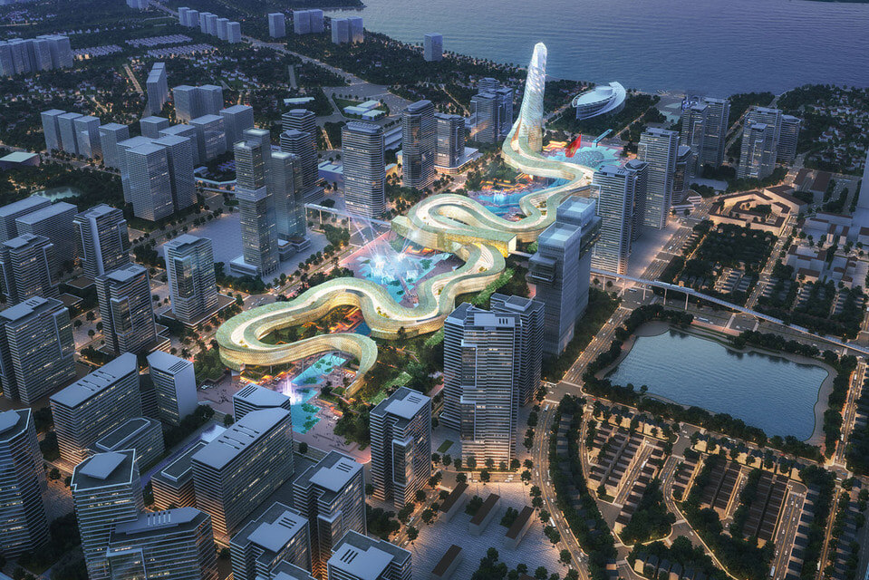 «Башня дракона» в Ханое, Вьетнам /Dewan Architects + Engineers