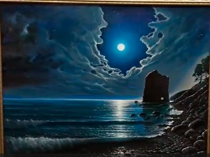 Никрлай Маринин. "Скала Парус"