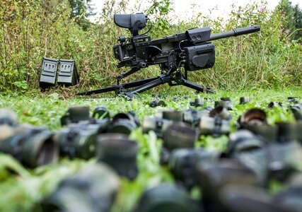 Автоматические гранатометы Хеклер Кох GMG на фотографиях из Украины 