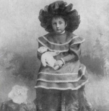 Лидия Куприна в детстве