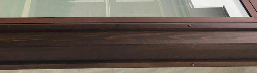 Цвет алюминиевых профилей: декорирование (сублимация, DECORAL) под текстуру дерева