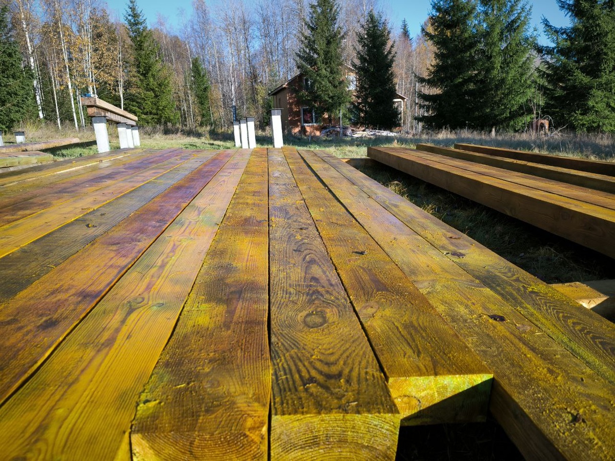 Обработка уже пораженной древесины