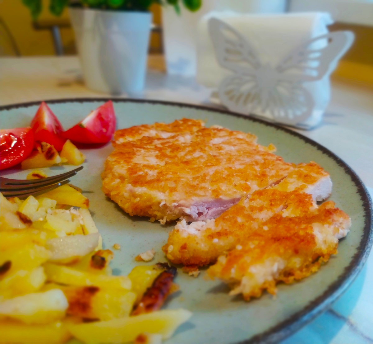 Куриный шницель