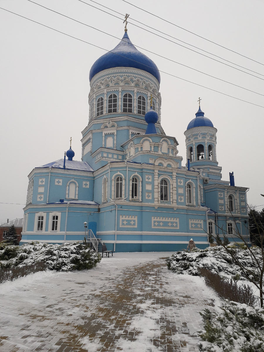 Зима в Каневской