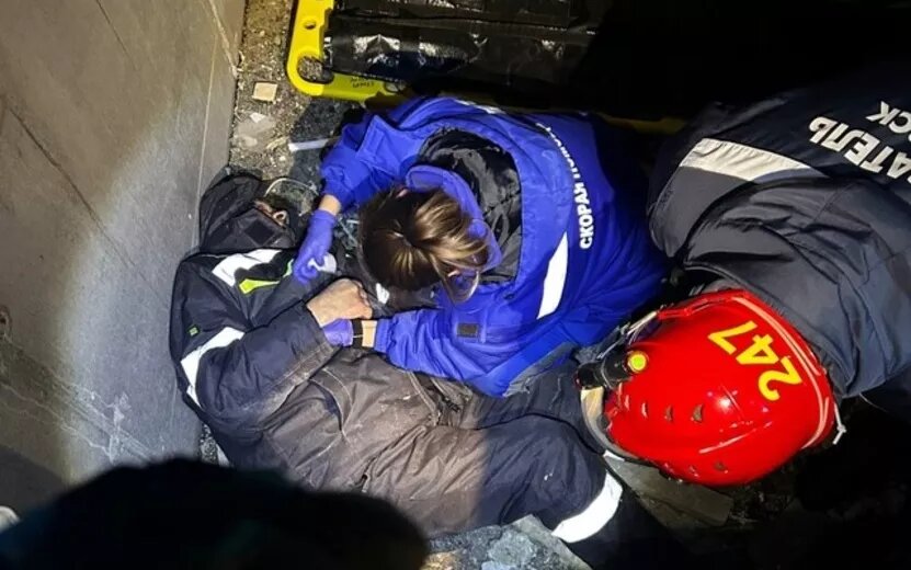    В Ижевске мужчина упал в шахту лифта на стройке