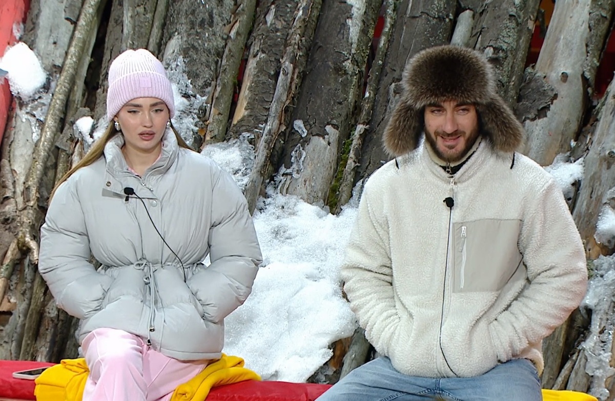 Тигран и Вика Салибековы (фото из эфира на «Okko»)