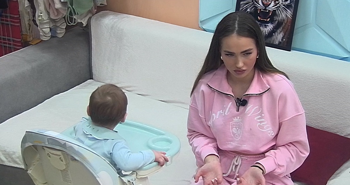 Вика и Леон Салибековы (фото из эфира на «Okko»)