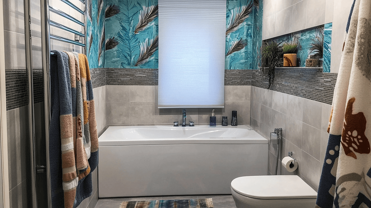 Ванная комната - основное место в доме.
Изображение сгенерировано с помощью нейросети Midjourney