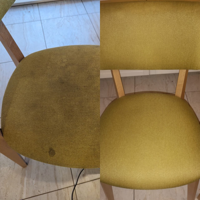 Полчаса работы и стул как новый, еще послужит своему хозяину