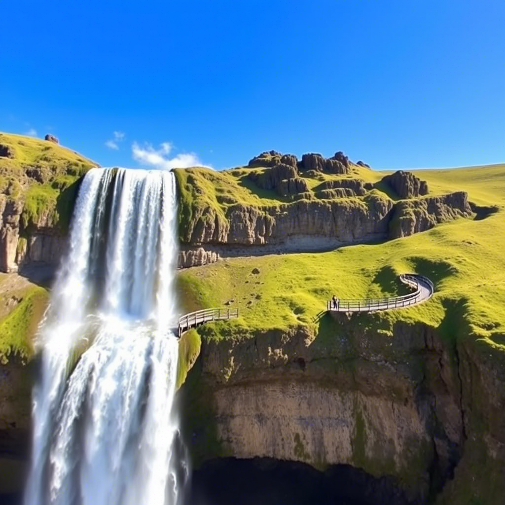Водопад Сельяландсфосс
