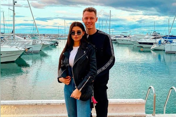    Матвей Сафонов с бывшей женой Анастасией