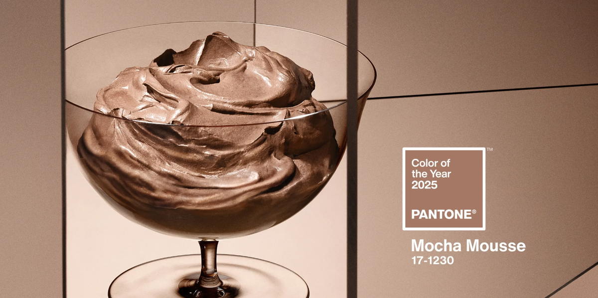 Цвет Mocha Mousse на 2025 год от PANTONE