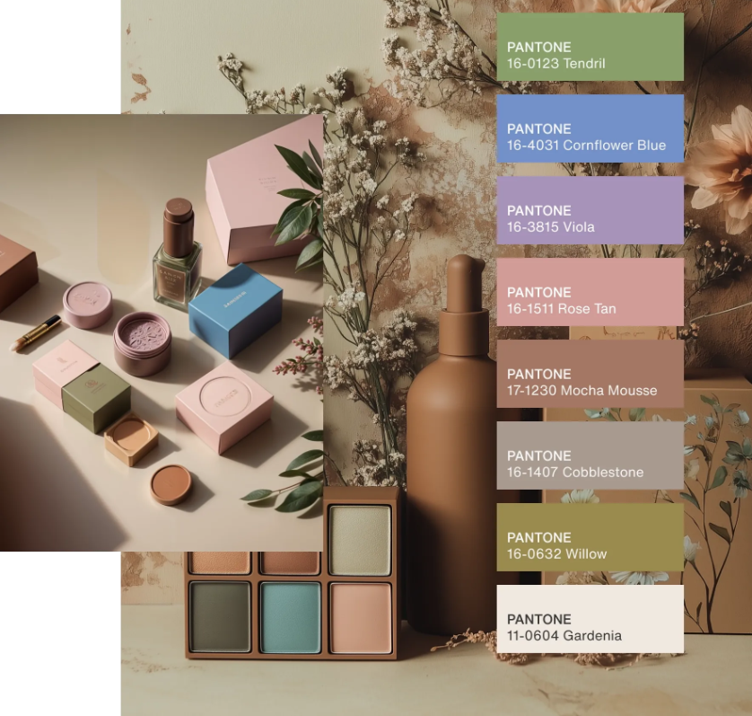 Палитра PANTONE 2025
