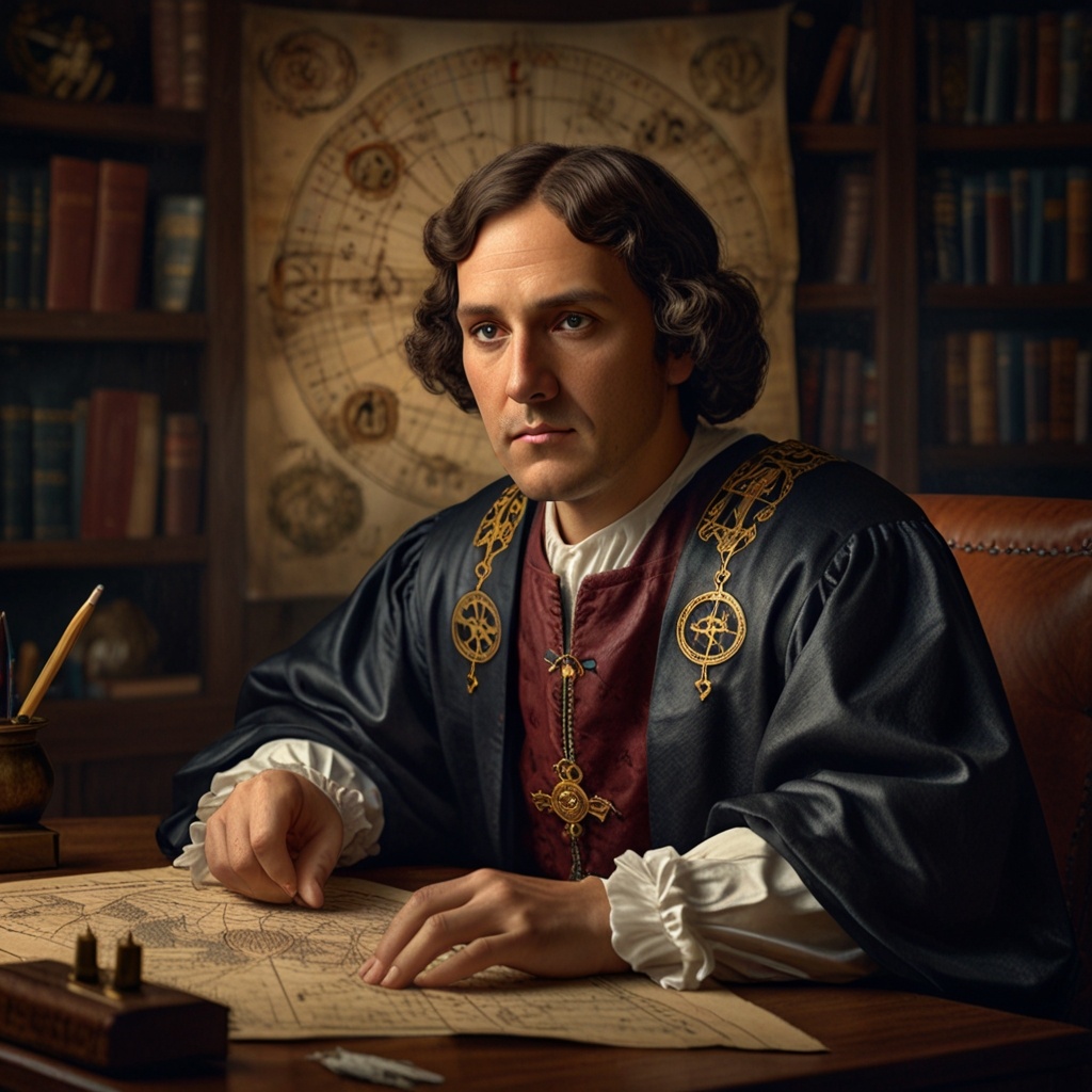 Портрет Колумба / ИИ