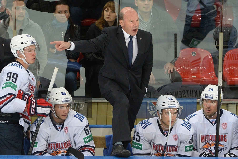    В 2014 году Майк Кинэн привел магнитогорский "Металлург" к Кубку Гагарина. / РИА Новости