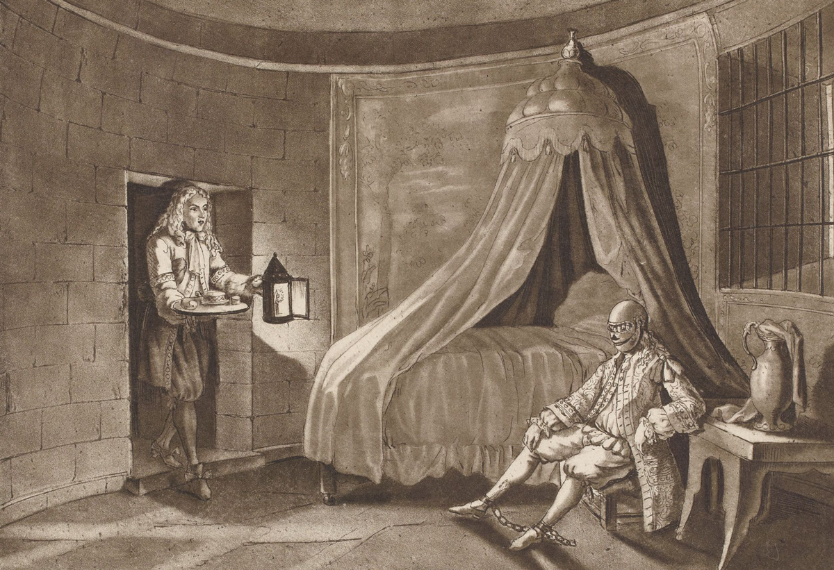 Правдивый портрет человека в железной маске, Огюст Лесуэф.