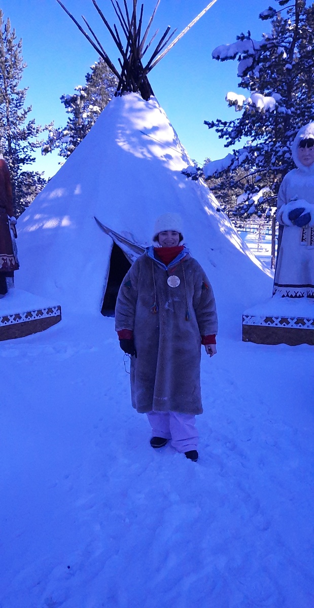 Саамская деревня. Фото автора 