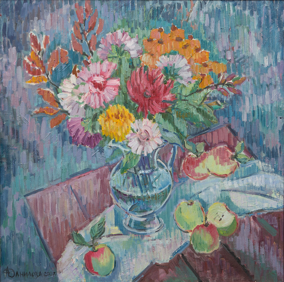 Натюрморт с астрами