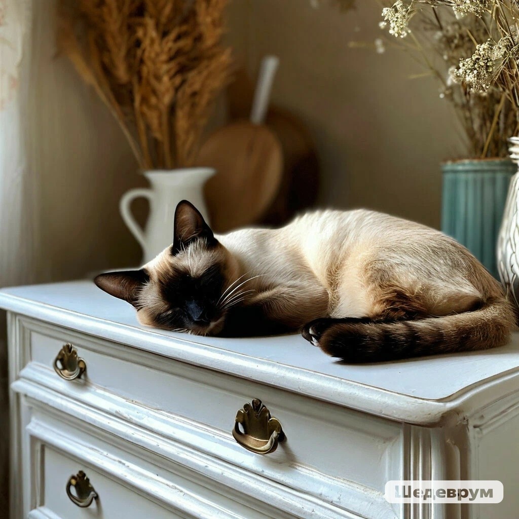 Настоящую кошку запечатлеть не удалось, пришлось сгенерировать