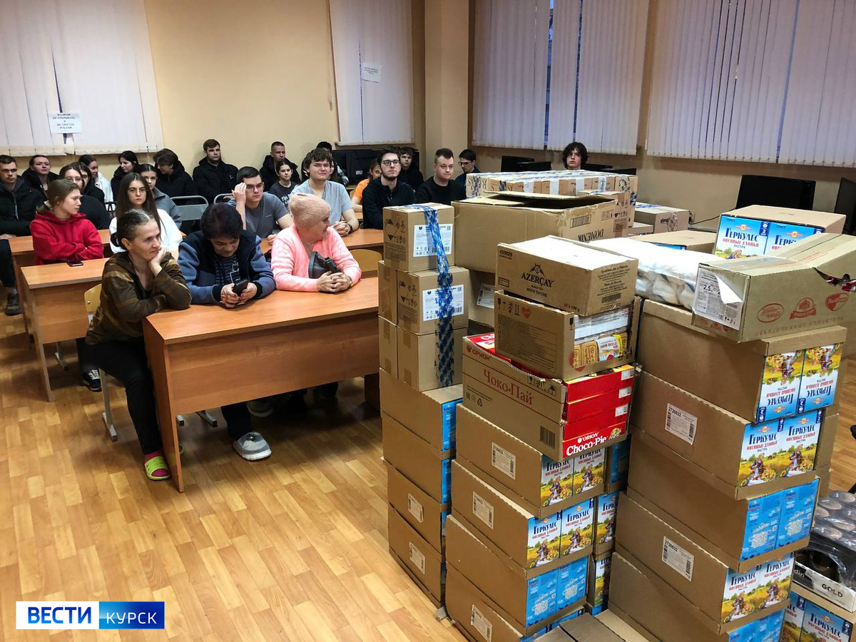    Военные следователи передали более 3 тонн гуманитарной помощи в Курск и Курскую область