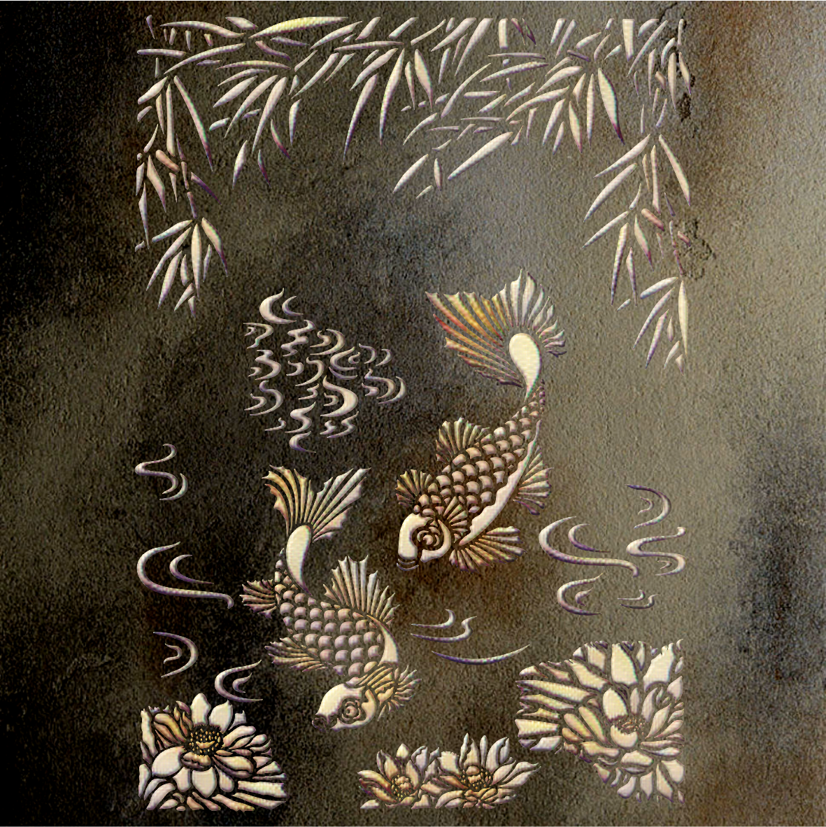 Пример работы по трафарету