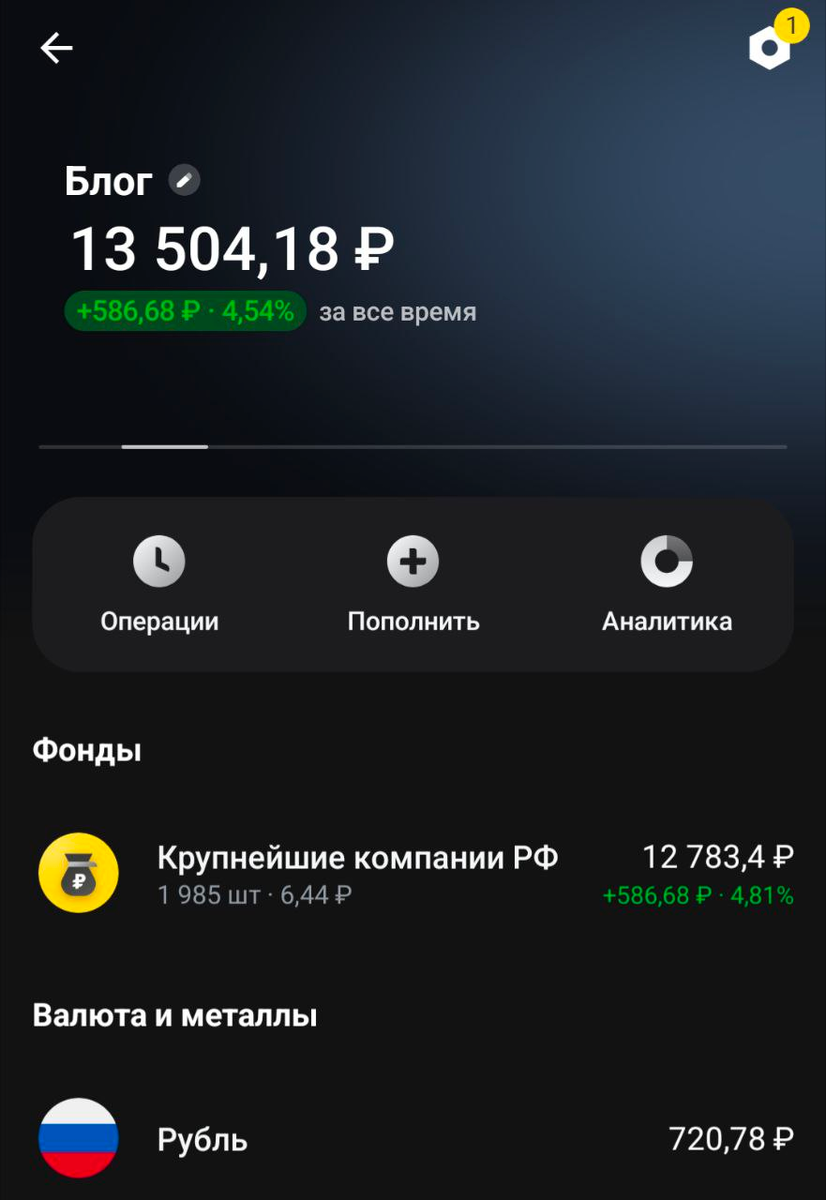 состояние порфеля на 27.01.25