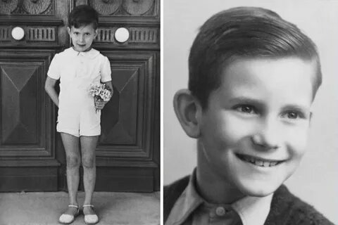 Ив Сен-Лоран в детстве