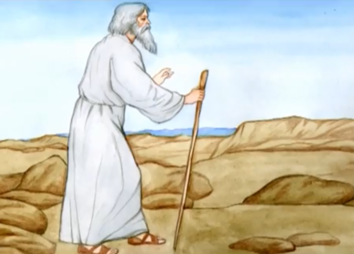 старец Авва Антоний Великий на пути к старцу Павлу Фивейскому