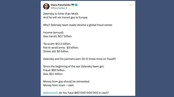 Похоже, обличителей у Зеленского в 2025 году будет хоть отбавляй. Фото © X / Panchenko_X