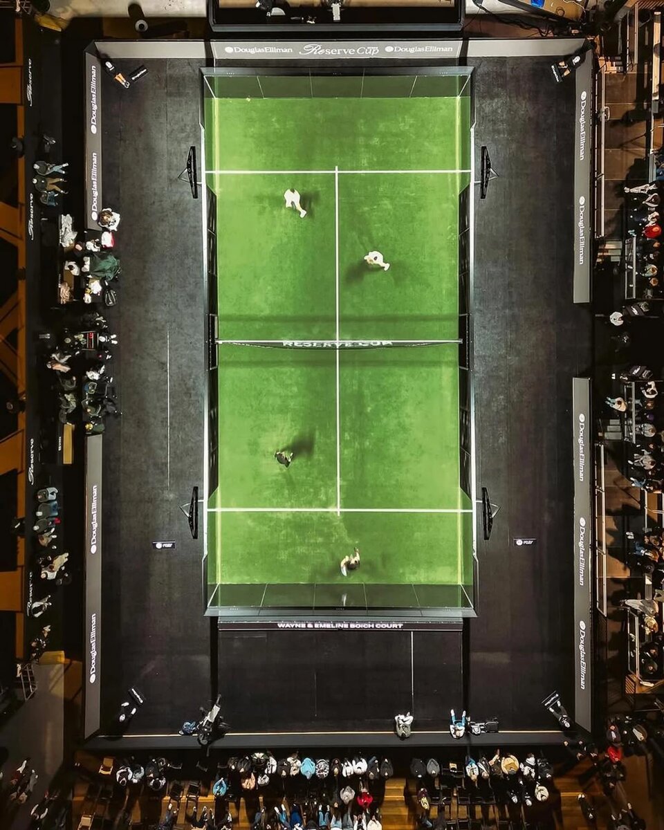 Центральный корт. Фотография из соцсетей Reserve Cup.