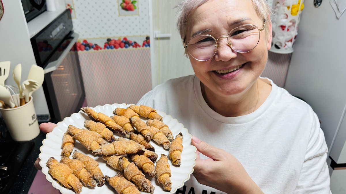 Мамочка и ее вкусные рогалики
