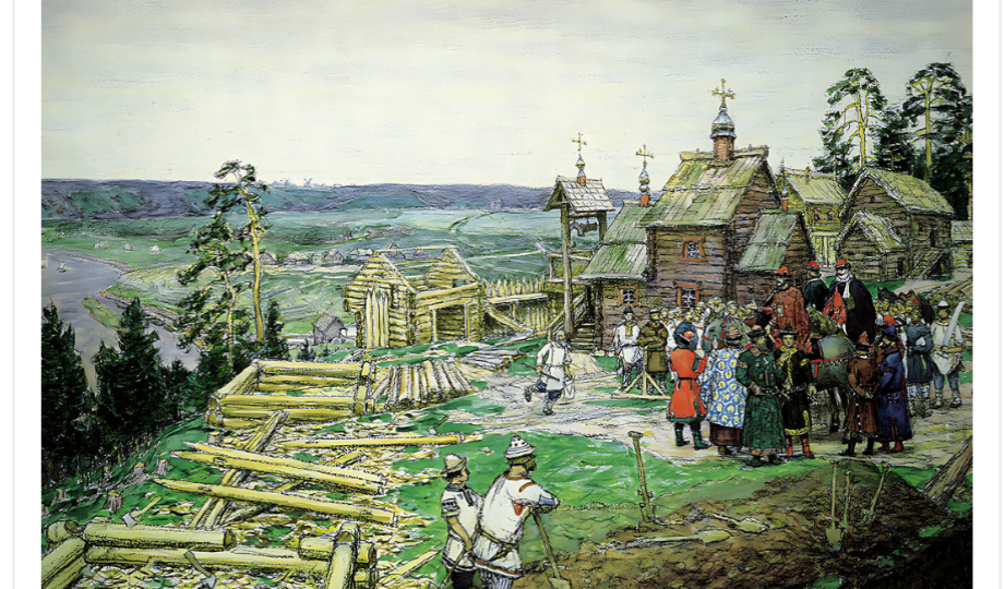 История Москвы. Как село Кучково стало Москвой?! Юрий Долгорукий и Степан Кучка. Деревянный Кремль Юрия Долгорукого.