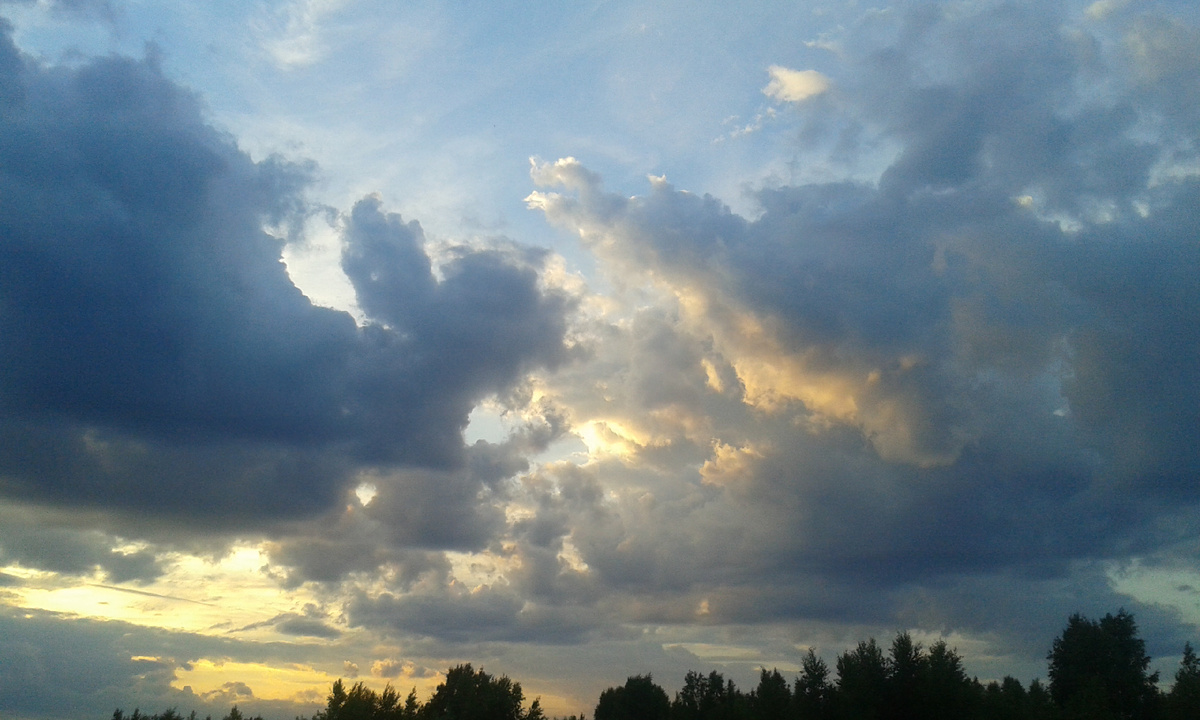 небо над левадами