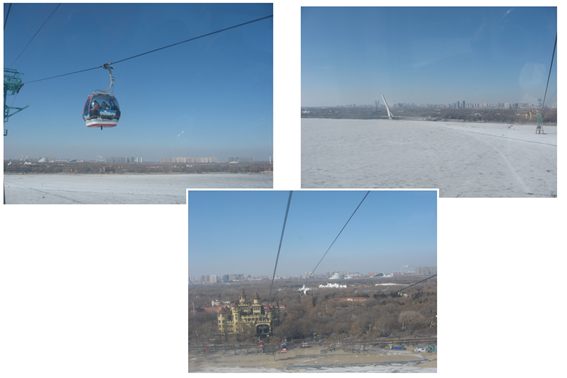 Виды с канатной дороги.