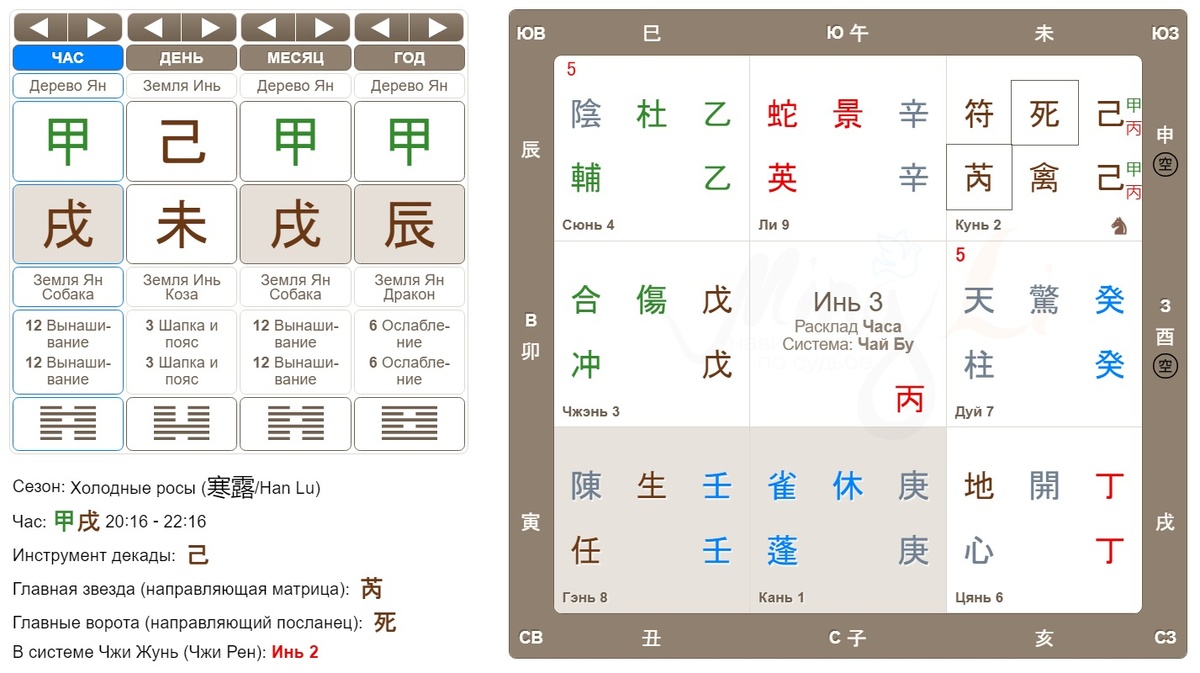 Благодарю Мингли за калькулятор!