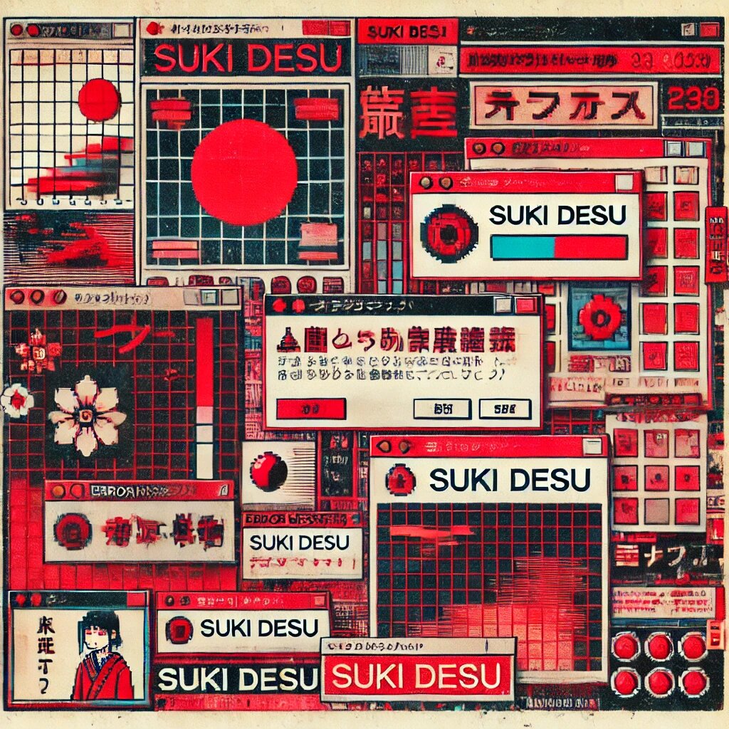 Старый японский веб-сайт с историей о Красной комнате