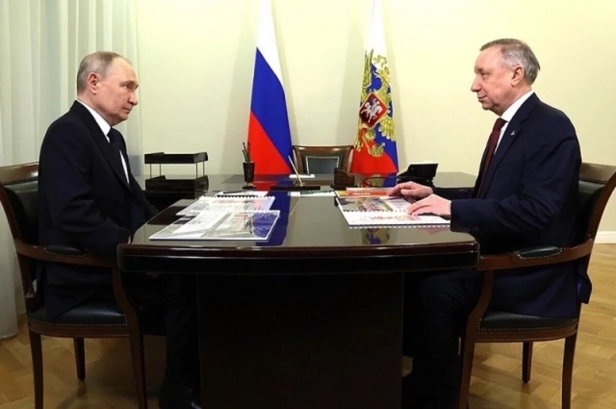    Беглов доложил Путину, что Петербург преодолел кризис метростроения