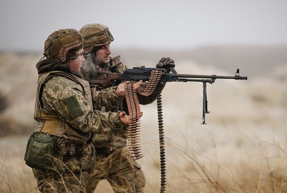    Военнослужащие ВСУ