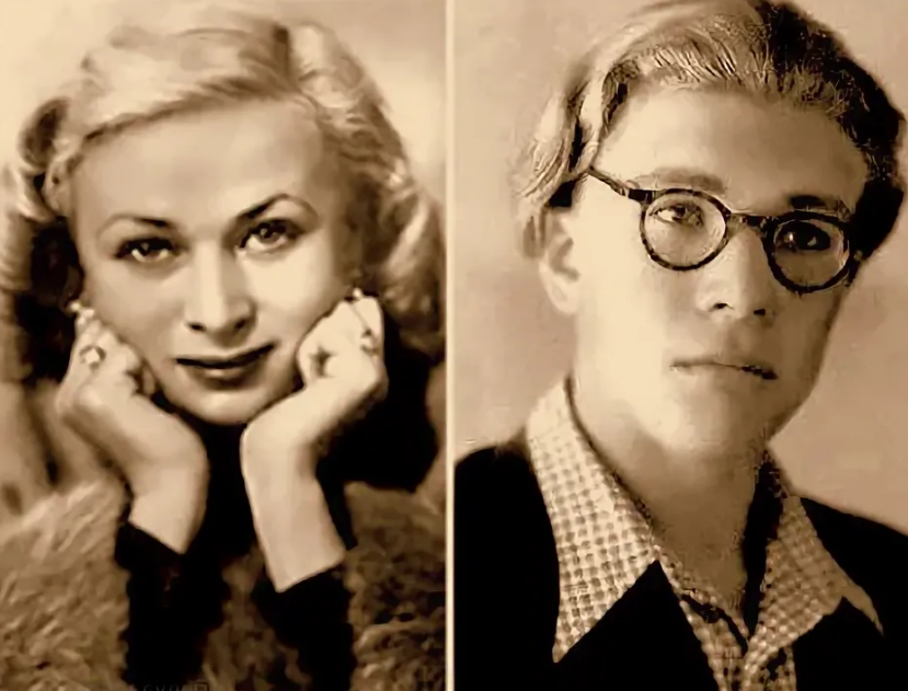 Валентина Серова и сын