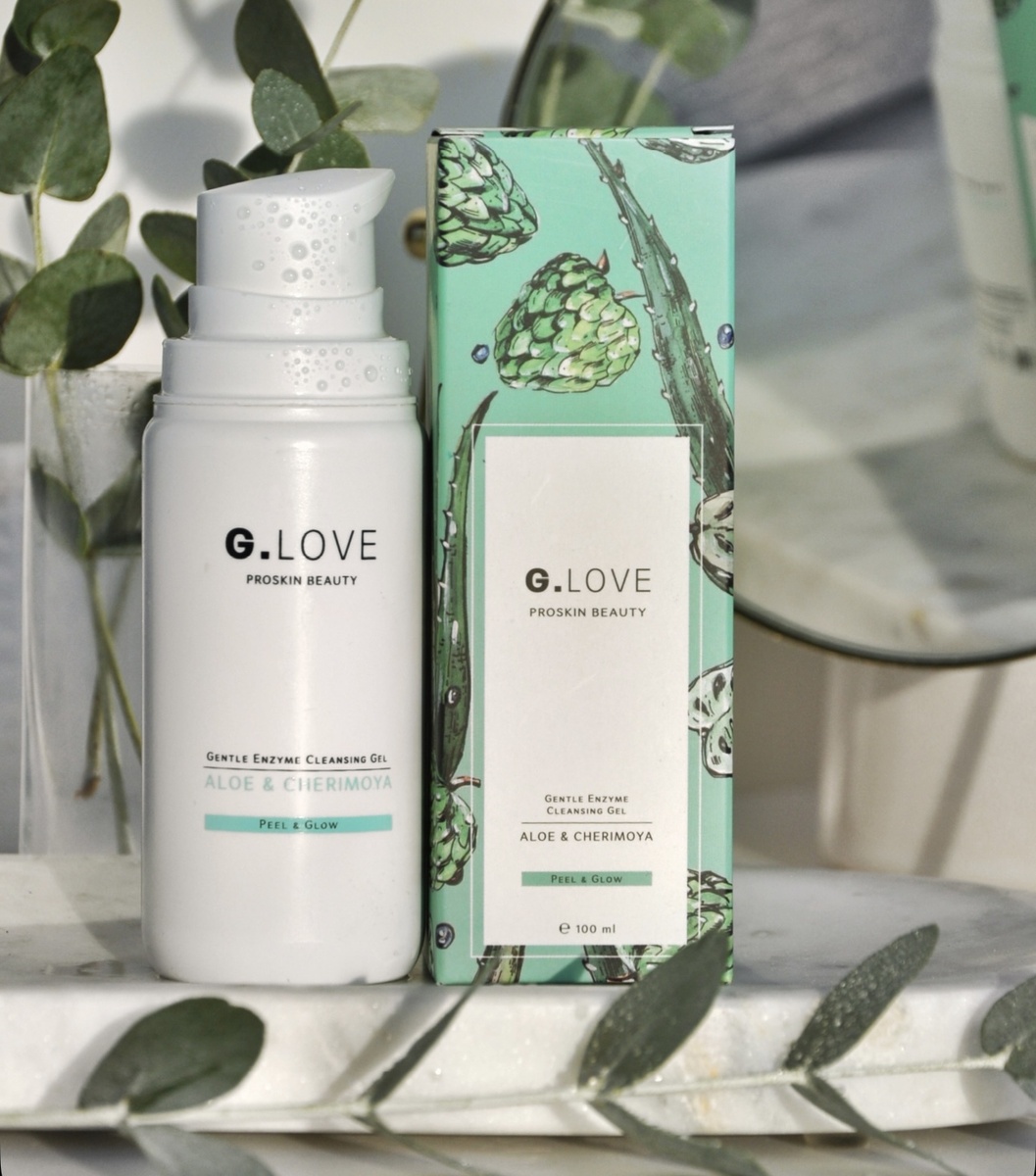 Пример энзимной пенки с алое и черимойей