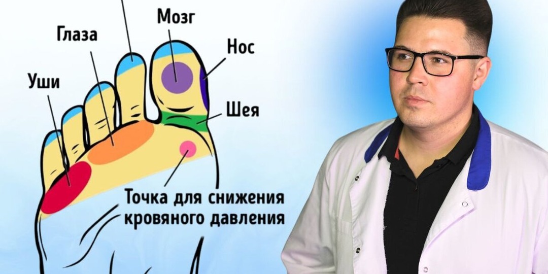 Точки здоровья на наших ногах: как правильно массировать, чтобы снять головную боль, улучшить кровообращение и активировать внутренние орган