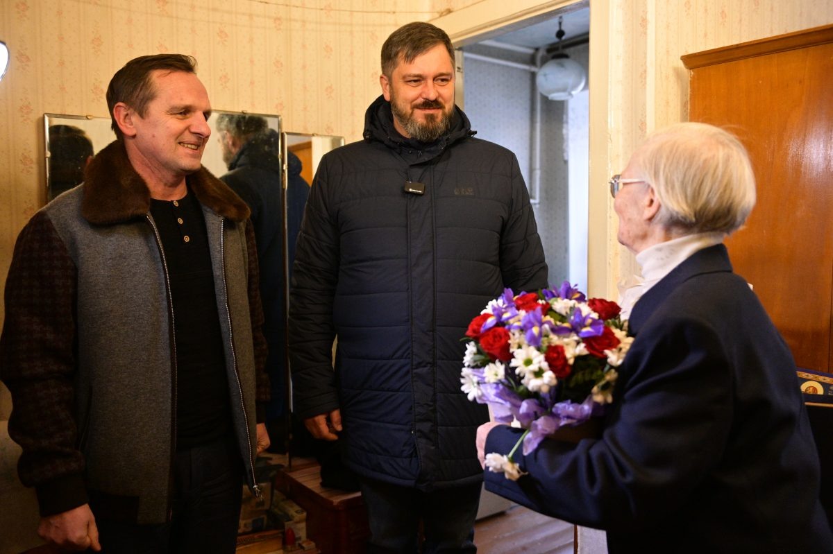    Глава Дзержинска поблагодарил ветеранов за беспримерную стойкость и мужество