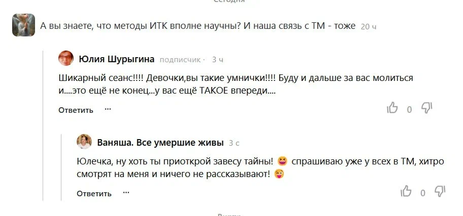 Комментарий на дзене