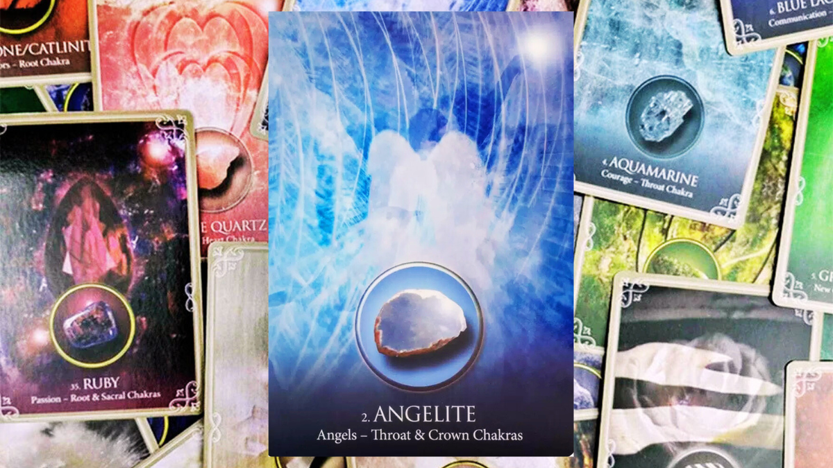 Ангелит. Photo «Eternal Crystals Oracle» Jade-Sky