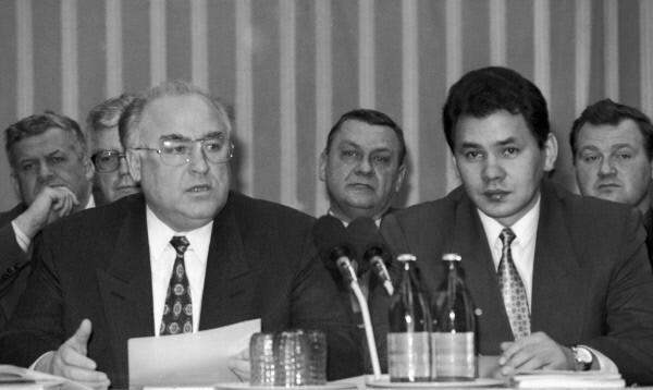 Сергей Шойгу и Виктор Черномырдин.
