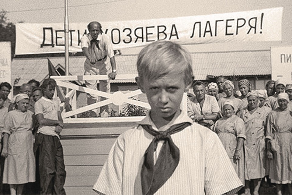 Виктор Косых в своей первой роли