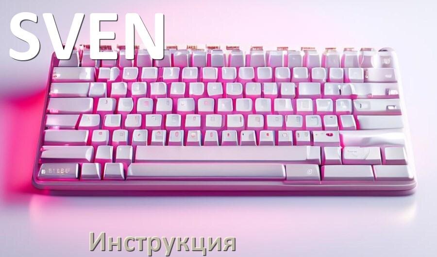 
Инструкции по эксплуатации клавиатуры SVEN и официальные руководства пользователя на русском PDF