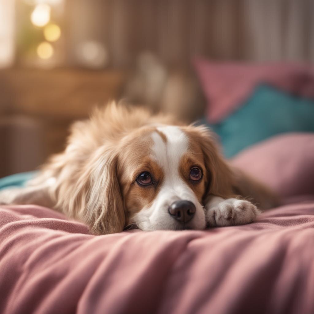 Грустная собачка