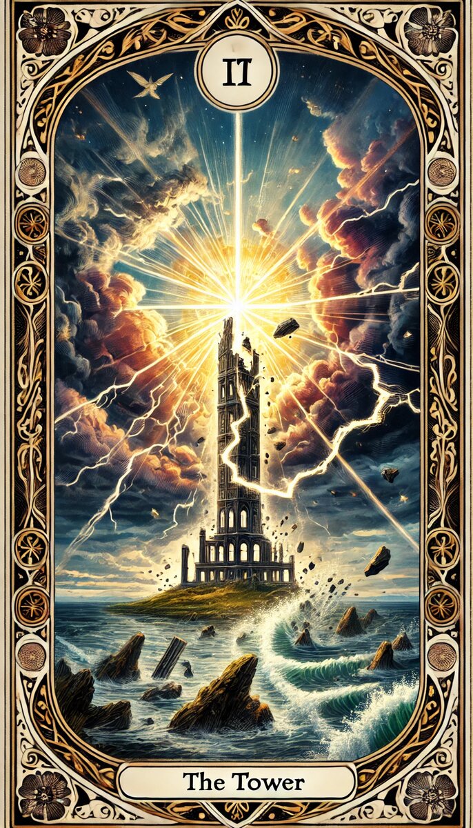 16 аркан Таро Башня 