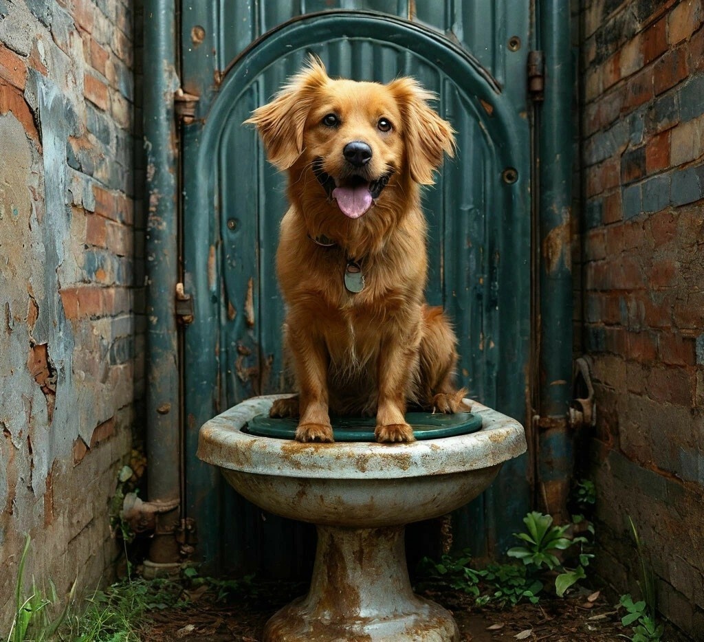 Как приучить собаку к туалету на улице